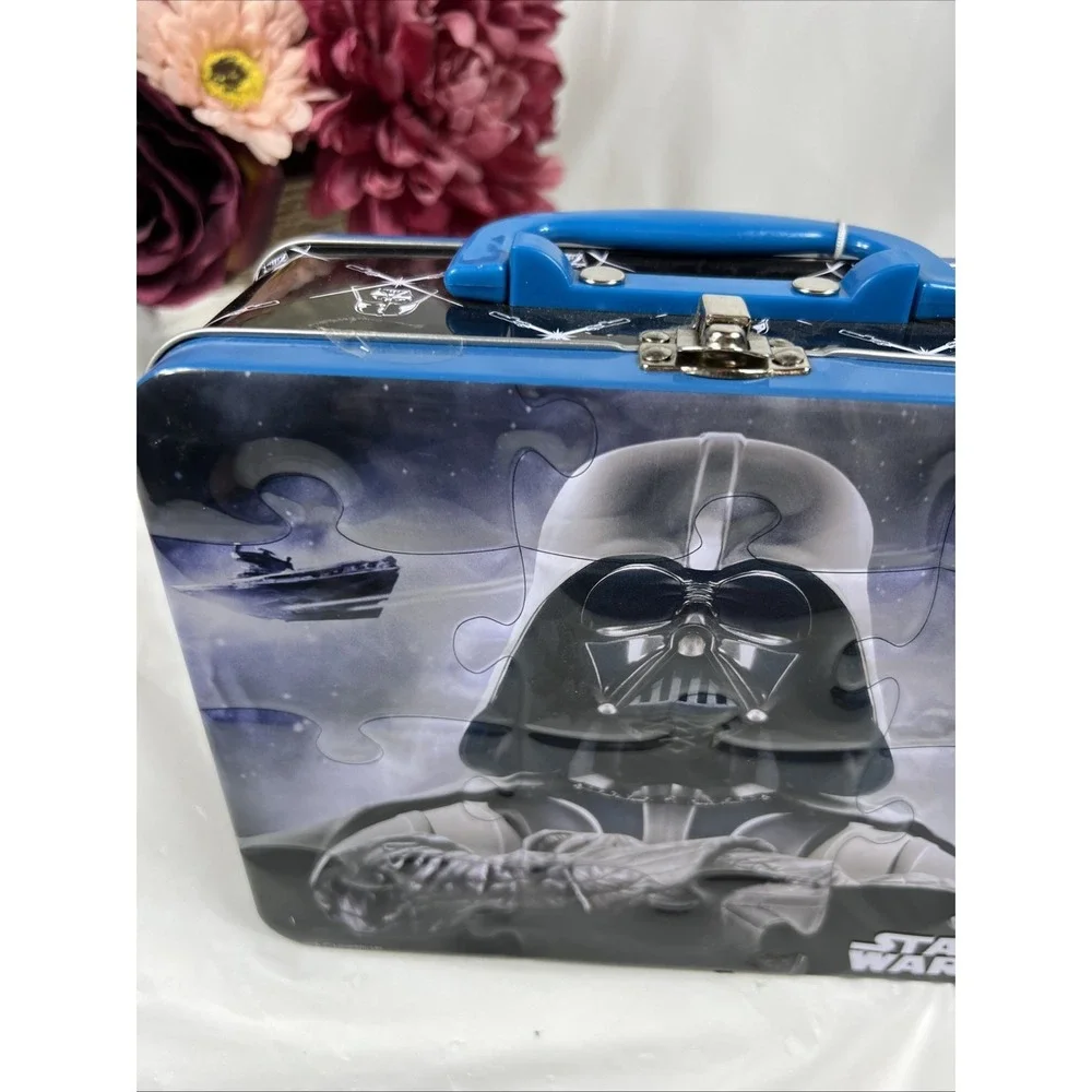 Disney Star Wars Darth Vader Lunchbox Puzzle 48 PC -unopened shelf‎ Wear Tin